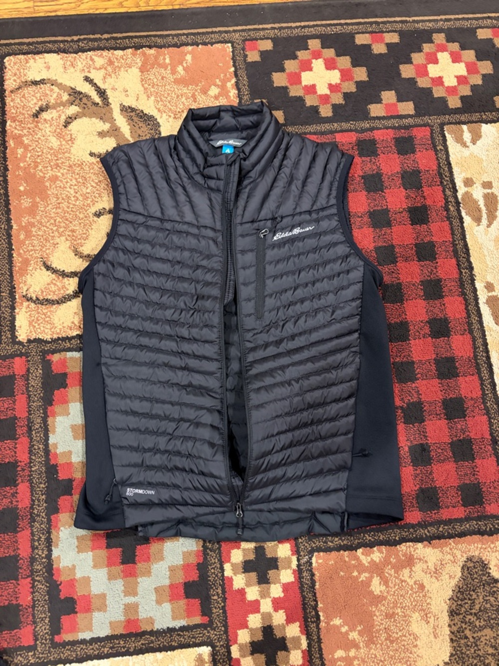 Mens Eddie Bauer storm down 800 puffer vest